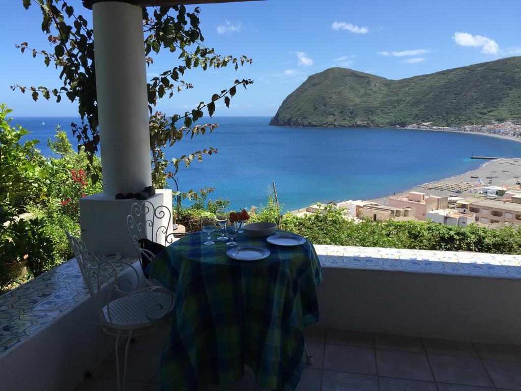 Villa Vista Mare Mela Lipari  Exterior photo