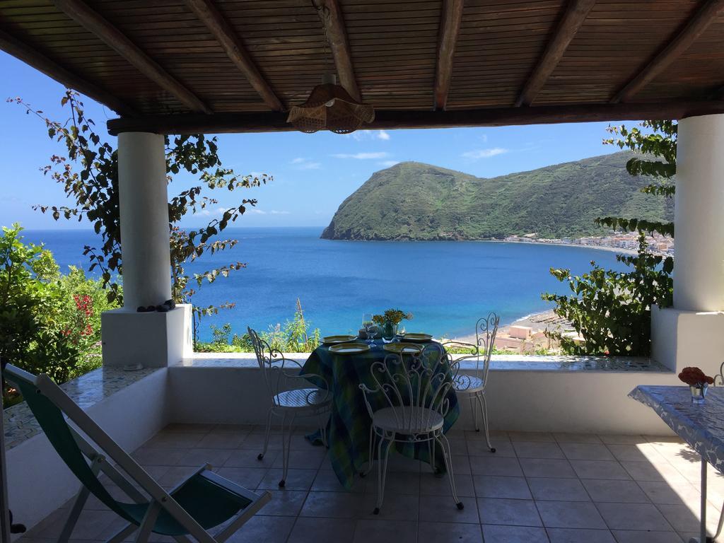 Villa Vista Mare Mela Lipari  Exterior photo